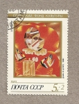 Stamps Russia -  Ceres por Rubens