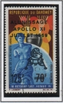 Stamps Benin -  Exploradores d' Paneta Venus: Venus d' Milo y Venus 4 Rocket