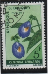 Stamps Benin -  Flores: Clitoria Ternatea
