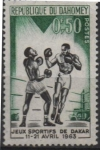 Sellos de Africa - Benin -  Boxeo