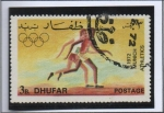 Stamps Oman -  Múnich'72: Atletas