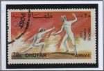 Stamps Oman -  Múnich'72: Esgrima