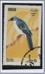 Sellos de Asia - Omn -  Wihite-belloied Cuckoo-shriker