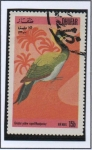 Stamps : Asia : Oman :  Creta amarilla-napel Woodpecker