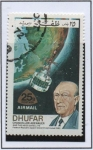 Stamps Oman -  Chanciller Adenauer