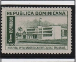 Stamps Dominican Republic -  Hospital Dr. Salvador B. Gautier