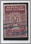 Stamps : America : Dominican_Republic :  Año Mariano