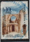 Stamps : America : Dominican_Republic :  Iglesia Hospital San Nicolás d