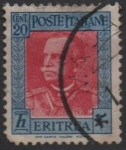 Stamps Eritrea -  Emmanuel III