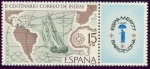 Stamps Spain -  ESPAÑA 1977 2437 Sello Nuevo Correo de Indias ESPAMER'77 II Centenario de la Real Ordenanza Regulado