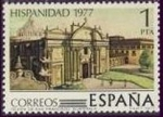 Stamps Spain -  ESPAÑA 1977 2439 Sello Nuevo Serie Hispanidad. Guatemala Iglesia de San Francisco