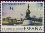Sellos de Europa - Espa�a -  ESPAÑA 1977 2442 Sello Nuevo Serie Hispanidad. Guatemala Plaza y Monumento a Colon