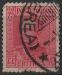 Stamps Eritrea -  Emmanuel III