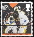 Stamps United Kingdom -  personaje