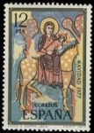 Stamps Spain -  ESPAÑA 1977 2447 Sello Nuevo Navidad Huida a Egipto