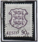 Stamps Europe - Estonia -  Escudo d' Armas