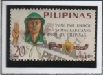 Stamps Philippines -  Scout Femenino