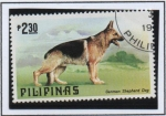 Sellos de Asia - Filipinas -  Perros: Pastor Aleman
