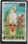 Stamps Philippines -  Pájaros: Cacatúa Filipina
