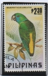 Stamps Philippines -  Pájaros: Bolbopsittacus Lunalatu