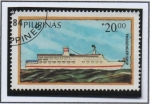 Sellos de Asia - Filipinas -  Barcos: Crucero