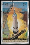 Stamps Guinea -  Aterrizaje del primer hombre en la luna 