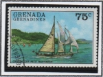 Sellos del Mundo : America : Granada : Crucero d' Pequeña Martinica