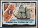 Stamps Grenada -  Barcos: Goleta Lee