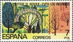 Stamps Spain -  ESPAÑA 1978 2471 Sello Nuevo Proteccion de la Naturaleza Proteccion de los Bosques
