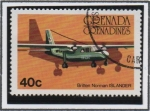 Stamps Grenada -  Aviones: Britten Normanislander