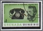 Sellos de America - Granada -  Alexander Graham Bell y Teléfono: 1929