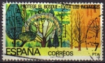 Stamps Spain -  ESPAÑA 1978 2471 Sello Protección de la Naturaleza. Proteccion de los Bosques Usado