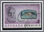 Sellos del Mundo : America : Granada : Alexander Graham Bell y Teléfono: 1963