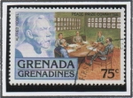 Stamps Grenada -  Alfredo Nobel, Comite d' premio d' l' Paz