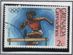 Stamps Grenada -  Juegos Olímpicos d' Montreal: Obstáculos
