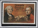 Sellos de America - Granada -  Rendición d' Señor Cornwallis