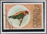 Stamps : America : Grenada :  Tangara Capucha