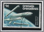 Stamps : America : Grenada :  Separación Booster