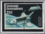 Stamps : America : Grenada :  Trabajar en Orbita