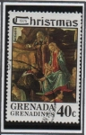 Stamps : America : Grenada :  Señora y Niño