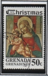 Stamps : America : Grenada :  Señora y Niño