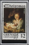 Sellos del Mundo : America : Granada : Señora y Niño