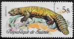 Stamps : Africa : Guinea :  Reptiles - Bell