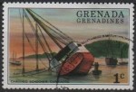 Stamps Grenada -  Goleta carenada. Carricou