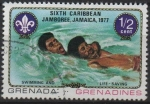Stamps : America : Grenada :  Natacion y Socorrismo