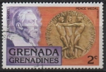 Sellos de America - Granada -  Alfredo Nobel, Medalla d' l' Paz