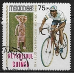 Stamps : Africa : Guinea :  Juegos Olipicos de verano  1968 - Mexico