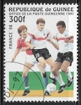 Stamps Guinea -  Copa del Mundo de Football 1998 - Francia