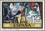 Sellos de Europa - Espa�a -  ESPAÑA 1978 2488 Sello Nuevo Serie Pablo Ruiz Picasso El Pintor y la Modelo