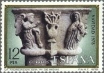 Stamps Spain -  ESPAÑA 1978 2492 Sello Nuevo Navidad Anunciacion Sta. Mª  de Nieva (Segovia)